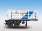 9 Tubes 3 Axles Lh2 Tube Skid LPG Semi Trailers For 21000L CNG