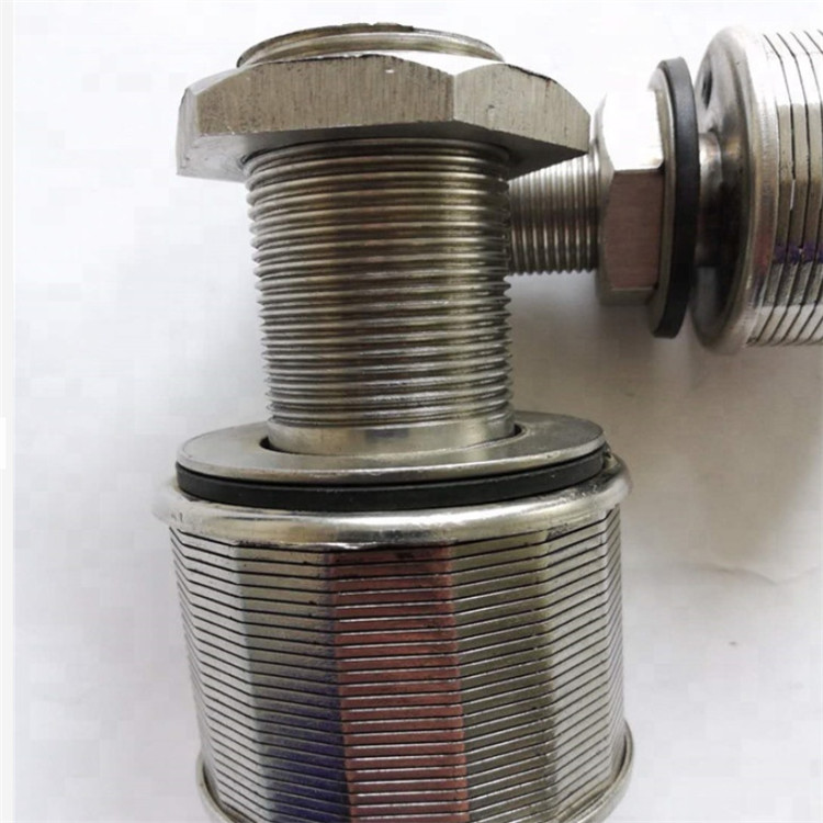200​​Kg Wedge Vee Wire Slot Well Screen 6m Length Filter Nozzle Strainer