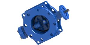 Quality Disc Ring Double Eccentric Butterfly Valve SS316 Wore Gear Operated wholesale