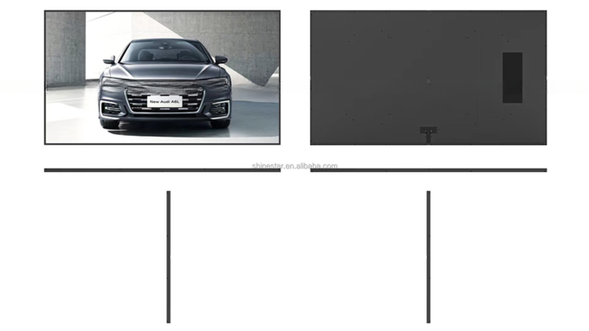 49" 50" Inch TFT LCD LED super bright billboard Linux Android network Advertising totem display