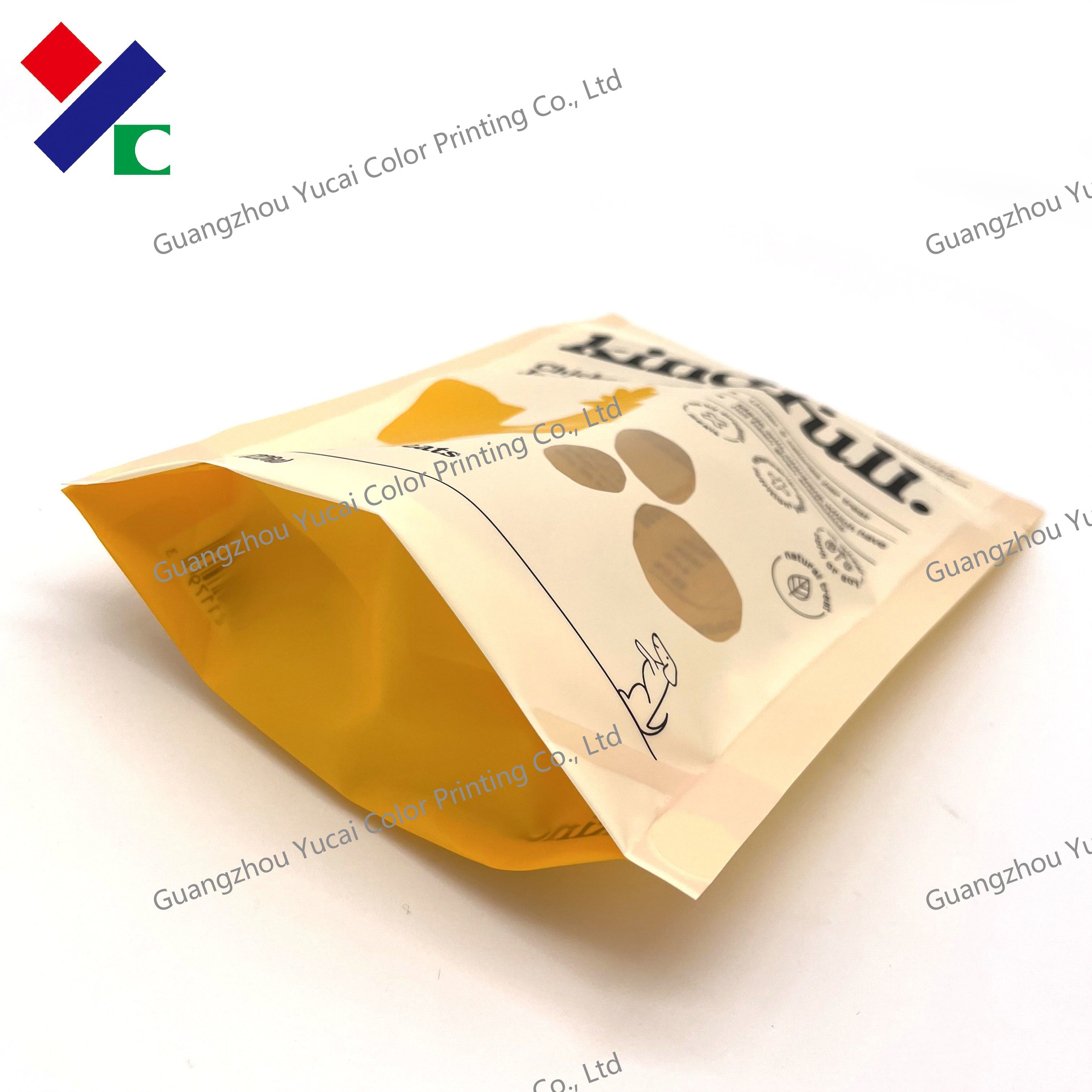 100oz Stand Up Zipper Pouch Chocolate Bar Packet PET PE Mylar Heat Seal Edible Packaging