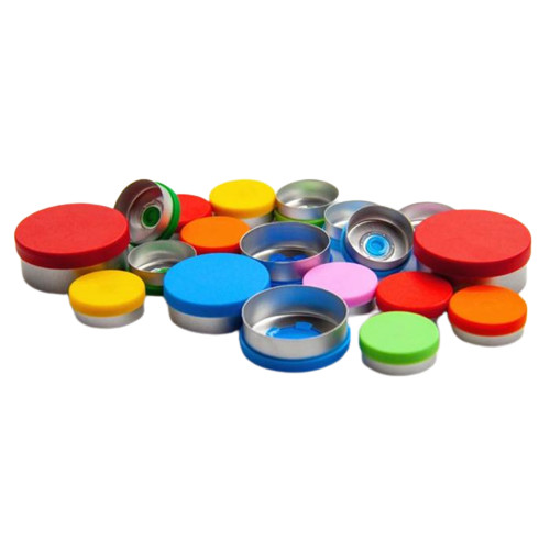 Aluminum Plastic Cap For Glass Vial And Molded Glass Bottle