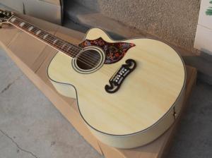 Quality 2018 New CUSTOM H-Bird acoustic guitar Cutaway G200 body H-Bird electric acoustic guitar wholesale
