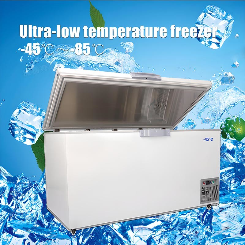 Supermarket Auto Defrost Deep Freezer