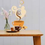 Star Reusable Removable Wall Flower Stickers YX-020 / Decal Wall Stickers