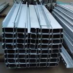 C Post Hot Dipped Galvanized W Beam Highway Road Safety Steel Guardrail Posts