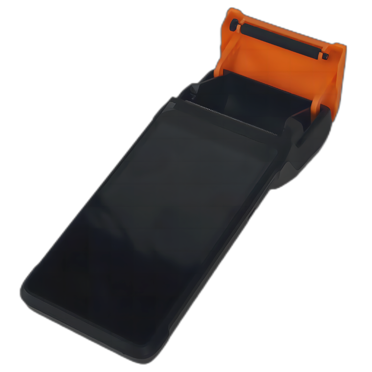 1 DDR3 Memory 3G Mobile POS Terminal with 5.5'' HD Screen and Built-In Thermal Printer