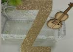 Letters Z Die Cut Large Glitter Foam Letters 300gsm Glitter Paper For Card
