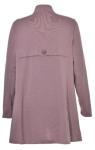 Elegant Ladies Stylish Coats , Warm Asymmetrical Hem Coat Autumn Winter