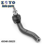 Front Axle Right Outer Tie Rod End for TOYOTA ECHO 2000-2005 Black Steel