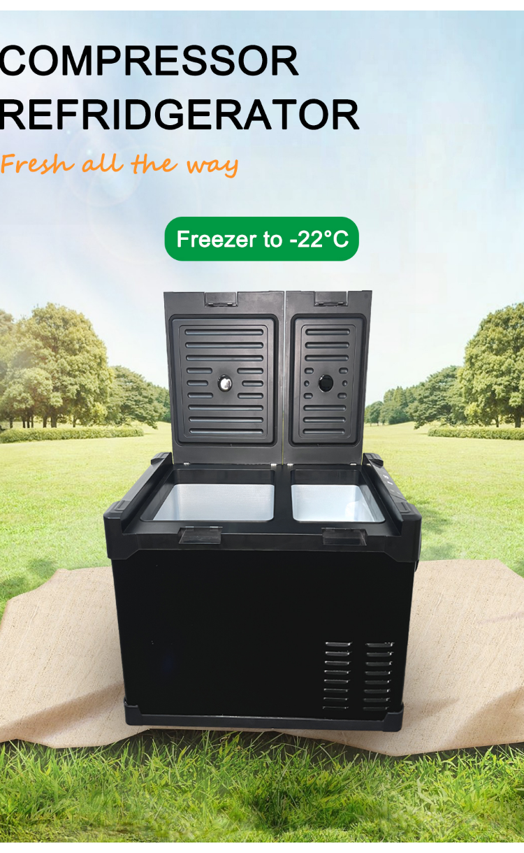 Shockproof Electronic Car Fridge -20 10 C Cup Holder Car Home Freezer