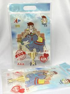 Quality 2kg Rice Packaging Bag Plastic Custom Printing With Handle Hole wholesale