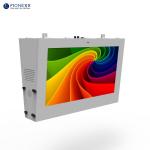 55inch Dual Sided Hanging Bus Stop Digital Signage IP55 Outdoor Display