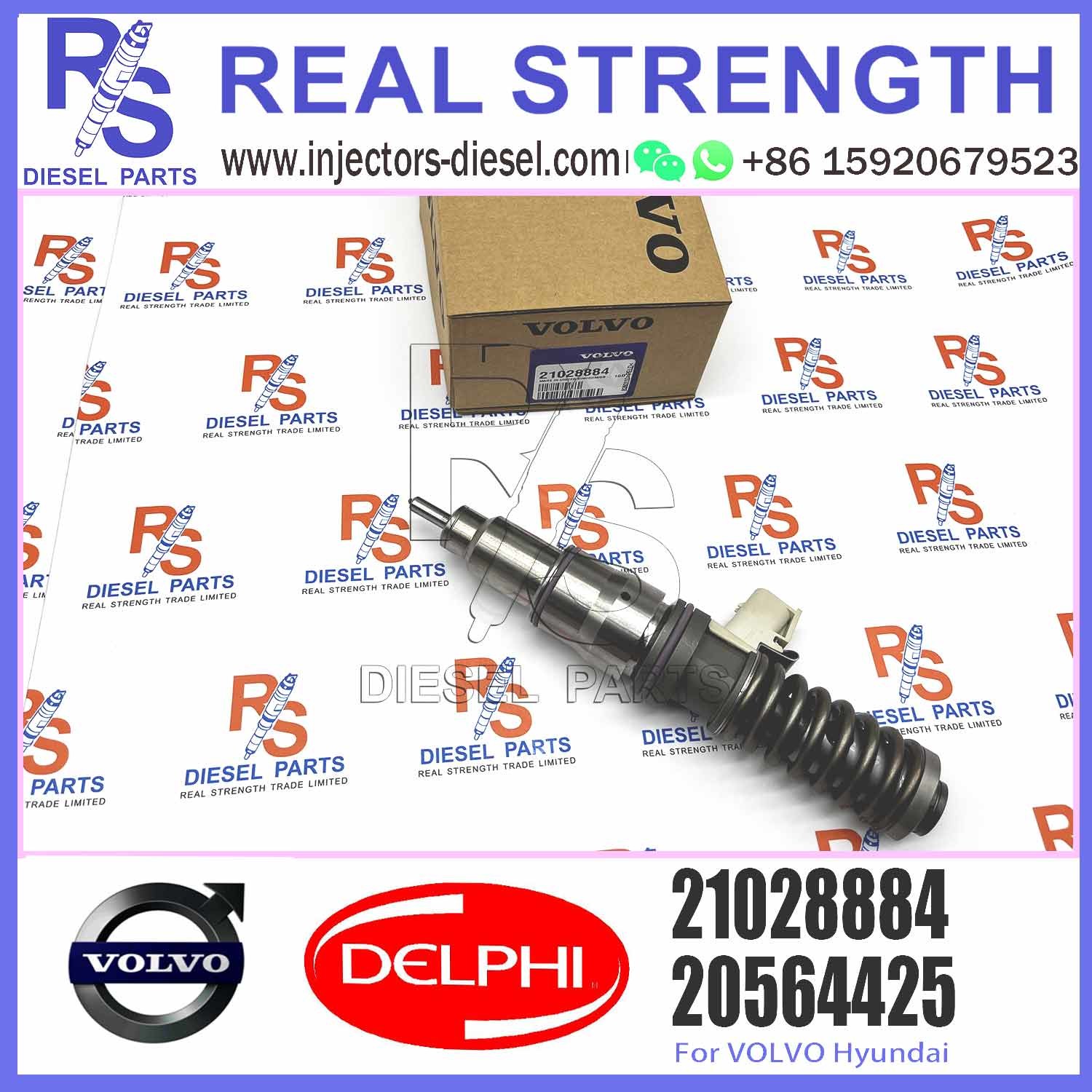 21028884 7421028884 7485003043 85003043 BEBE4D20001 Fuel Injector for V-O-L-V / Renault Truck