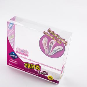 Quality PET PVC PP Rectangular Recyclable Plastic Cosmetic Boxes wholesale