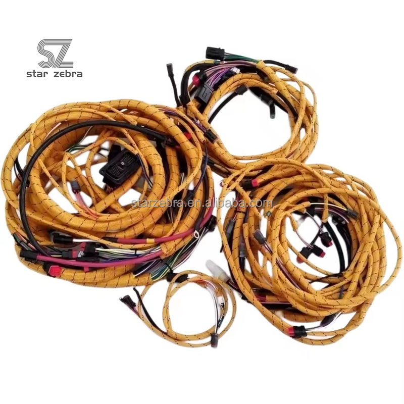 CAT E374D Excavator External Wiring Harness Main Wire Harness 3886859 Design
