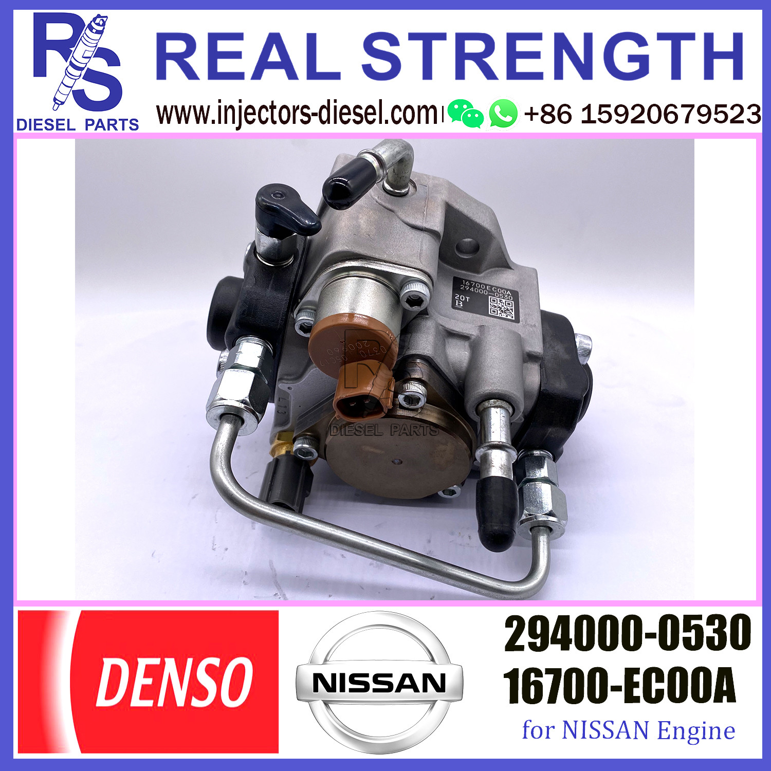 Common Rail DENSO Fuel Pump 294000-0530 16700-EC00A FUEL PUMP FOR NISSAN engine 294000-0530 16700-EC00A