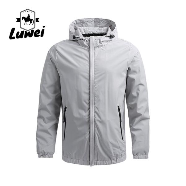 Hot Sale Climbing Sport Male Hooded Chaquetas Rectas Utility Para Hombre Outer