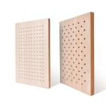 MDF Panels Sound Proof Ceiling Tiles V Perforated Acoustic Ceiling Panels Custom