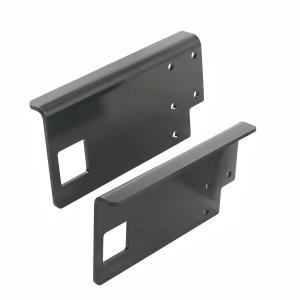Quality Customized Bending Welding Metal Bracket Stainless Steel Powder-Coating Shelf Brackets wholesale