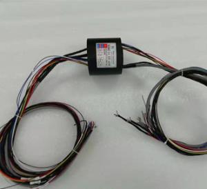 Quality Radar Antenna Ethernet Slip Ring Integrate RS422 Signal Aluminum Alloy Housing wholesale