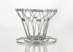 Cone Shape Basket Filter Dripper Pour Over Stainless Steel Coffee Holder For