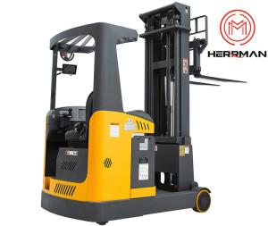 Quality 8000mm Reach Sit Down Electric Powered Forklift Truck With EPS wholesale
