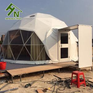 Quality Big Transparent Bay Window Geodesic Dome Tent For Outdoor Event wholesale