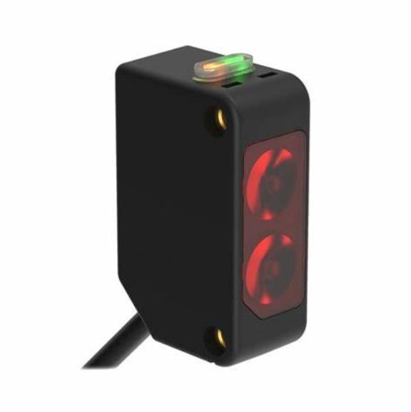 Banner Engineering Q20PFF100 Rectangular Photoelectric Sensor 100mm 10-30VDC PNP