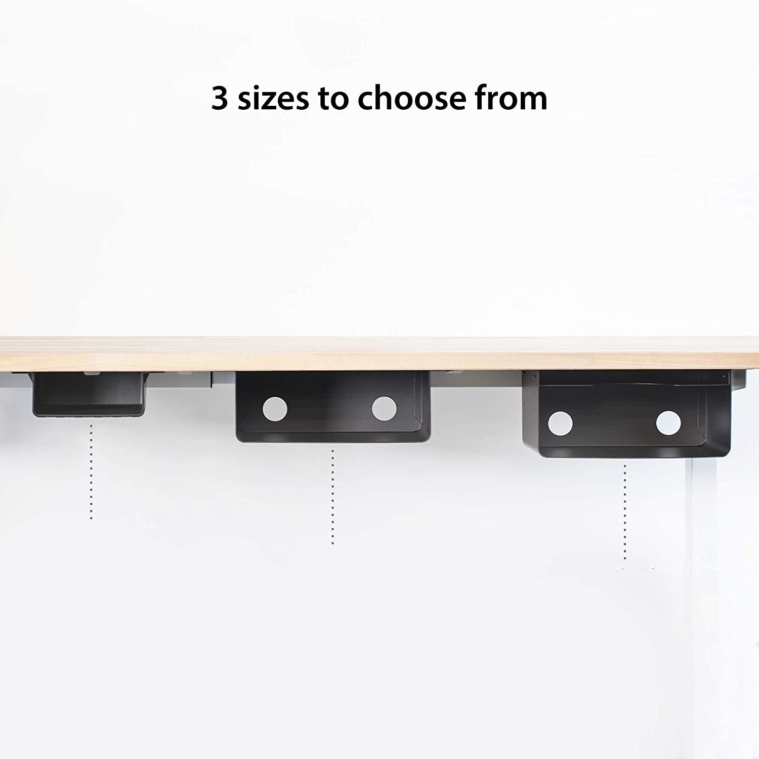 Adjustable Under Desk Storage Shelf Desk Organizer Drawer for Workstations and Desks