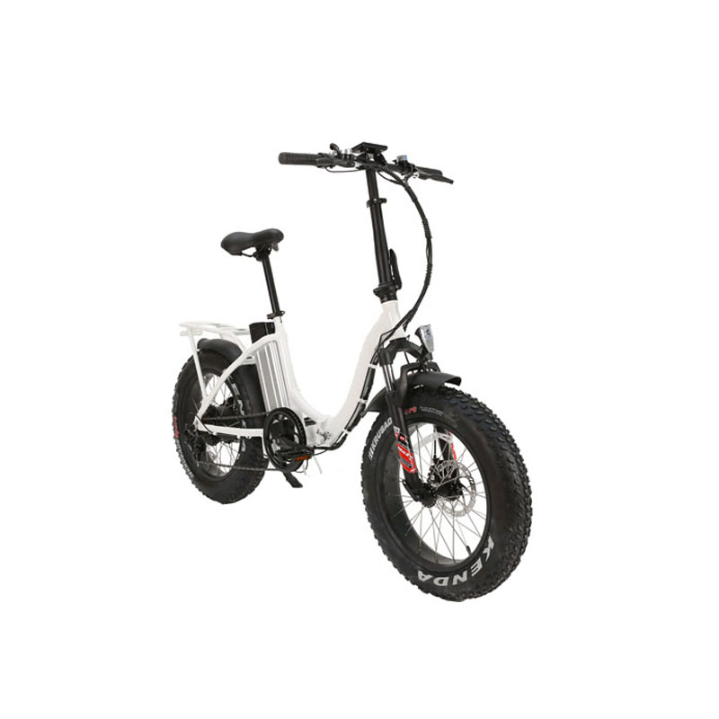 Customized 36v 500w Power Supply 20" Foldable Electric Bike with 7 Speeds and Fat Tyre