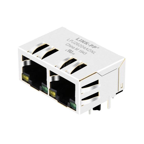 WE 7499021125 Compatible LINK-PP LPJ26204ADNL 10/100 Base-T Tab Down Yellow