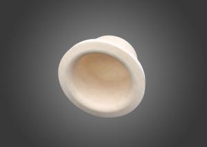 Quality Round bottom alumina ceramic boat crucible for muffle furnace wholesale
