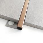 T Shape Stainless Steel Divider Strips Floor Divider Round Edge