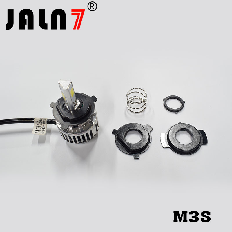 Motorcycle LED Headlight Bulb M3S JALN7 Hi/Lo Beam DRL Fog Replacement Conversion Kit Headlamp Lamp 40W 4000LM 6-36V