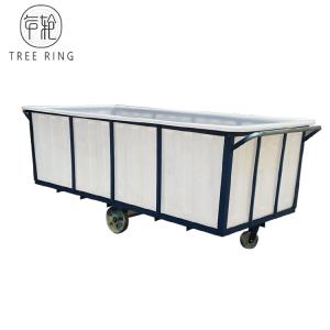 Quality Roto Molding Heavy Duty 2500L Poly Truck Box For Wet Fabric Industrial wholesale