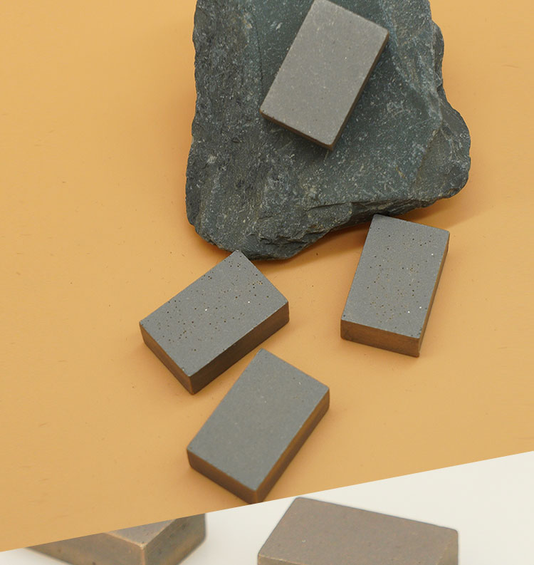 24*9*15mm Diamond Andesite Segment for Basalt Stone Cutting in Mexico and Indonesia