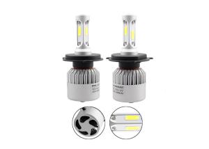 Quality Bright COB LED Headlight Bulbs H4 LED Headlight Bulbs S2 8000LM LED Headlamp For Cars wholesale