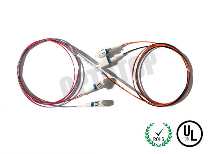 1310 / 1490 / 1550nm Single Mode Fiber Splitter 0.5m , Fiber Optic Coupler Splitter