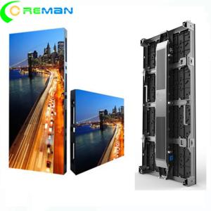 Quality Flex Curved Portable LED Video Wall Display Hire , Big LED Panel Screen Outdoor wholesale
