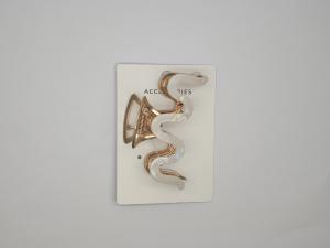 Quality Wave-shaped Acrylic Hair Claw Perfect for Requirements wholesale