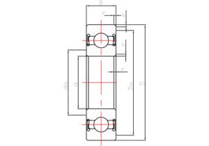 Quality Precision Deep Groove Ball Bearings(EMQ Bearings) 6219 2RS wholesale
