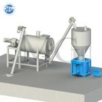 Voltage Customized Dry Mix Powder Mortar Mixing Plant Wall Putty Skim Coat Sand