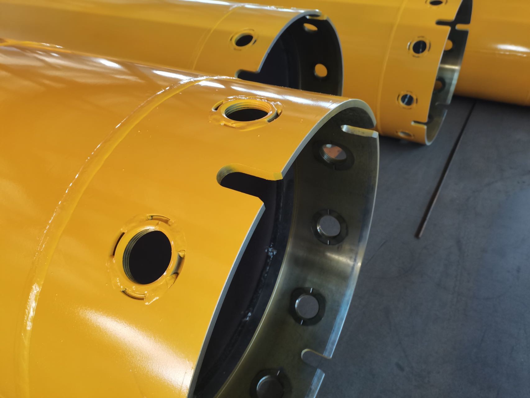 Customized Bauer Drilling Rig Parts Casing With Double Wall