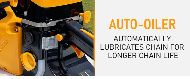 Auston Petrol Engine Powered Wood Cutting Chainsaw 58cc 20 Inch