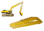 0.4 Cbm Excavator Long Reach Boom With Shaogang Q355B Bucket Cylinder