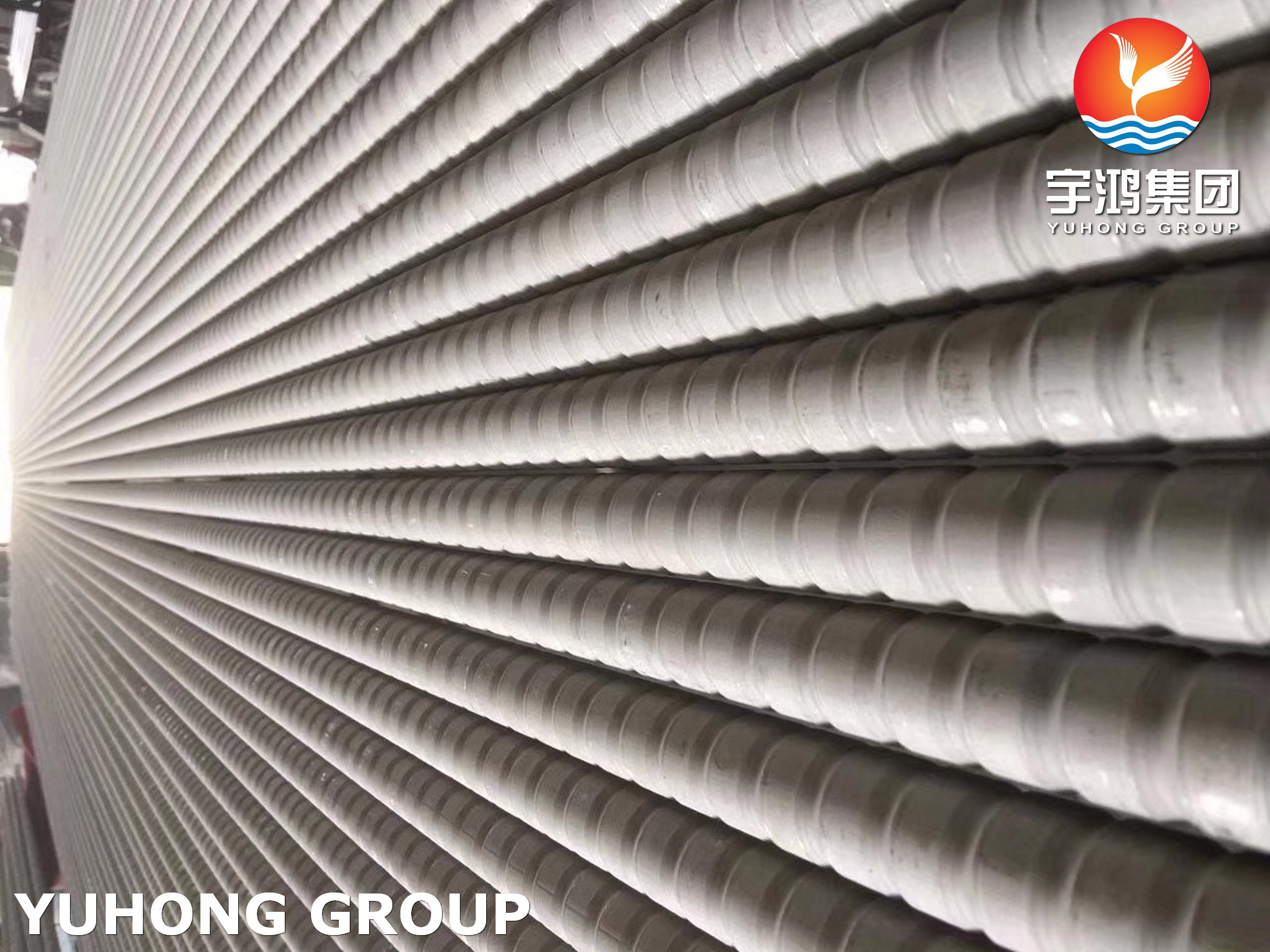 Stainless Steel Corrugated Tube ASTM A213 TP304 , Enhanced Heat Transfer In Heat Exchanger
