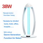 Clear Quartz Glass Tube UVC Disinfection Lamp / Office Ultraviolet Sterilization