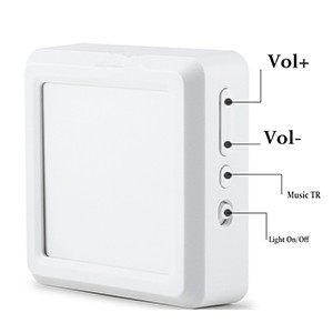 Self-Power Weatherproof Transmitter Plug in Night Lights with Wireless Doorbell