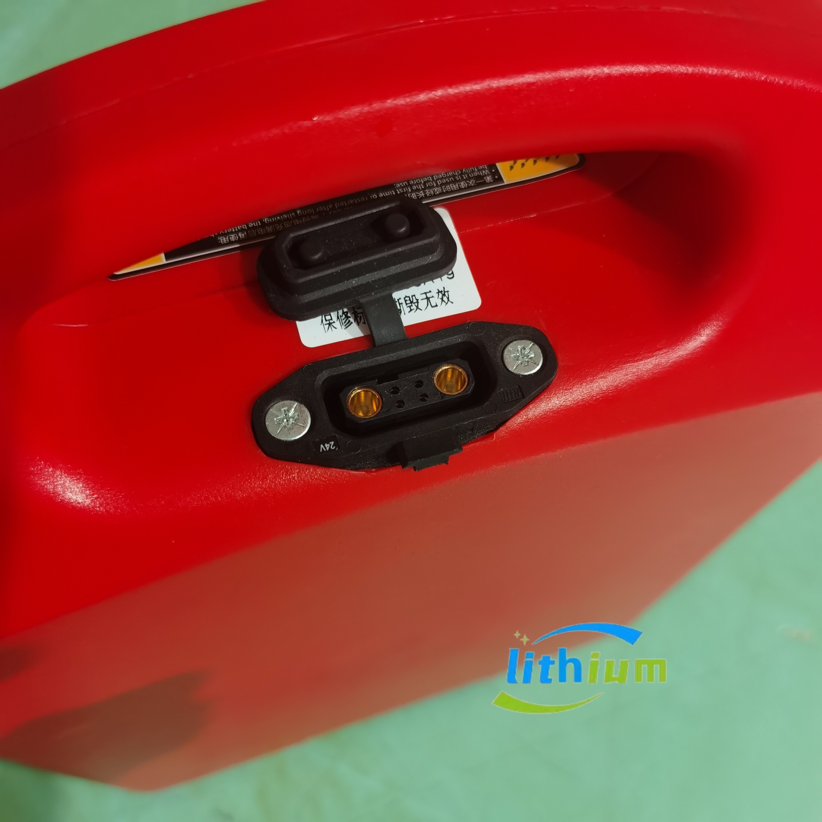 24V Black Forklift Lithium Ion Battery
